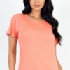 Basic Short Sleeve T-shirt – Lightweight Stretch Jersey