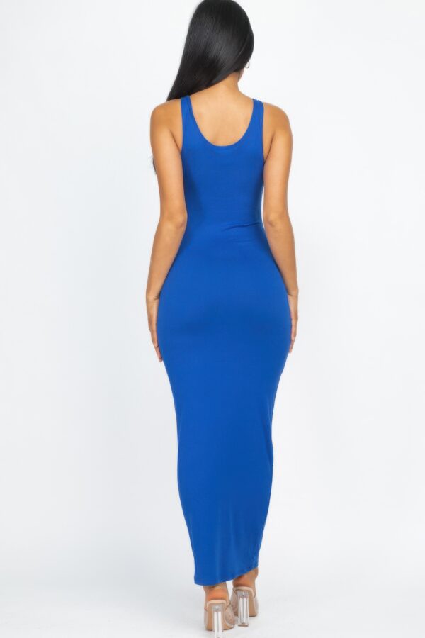 Solid Basic Maxi Dress – Soft Stretch Jersey