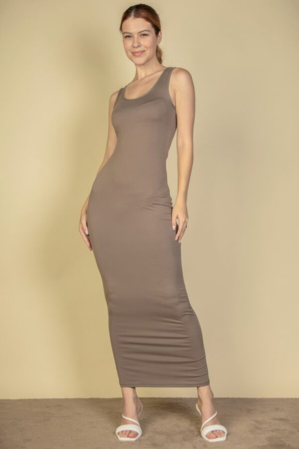 Solid Basic Maxi Dress – Soft Stretch Jersey