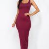 Solid Basic Maxi Dress – Soft Stretch Jersey