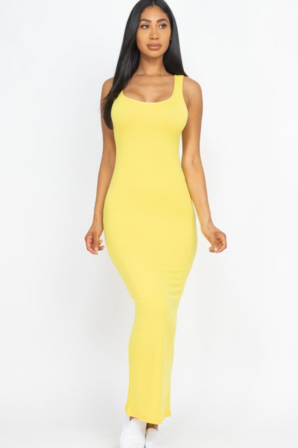 Solid Basic Maxi Dress – Soft Stretch Jersey