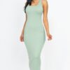 Solid Basic Maxi Dress – Soft Stretch Jersey