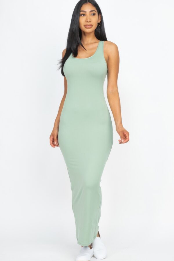 Solid Basic Maxi Dress – Soft Stretch Jersey