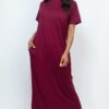 Side Pocket Tee Dress – Stretch Jersey