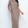 Side Pocket Tee Dress – Stretch Jersey