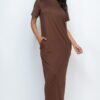 Side Pocket Tee Dress – Stretch Jersey