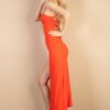 Cami Maxi Jersey Dress with Side Slit