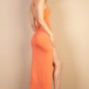 Cami Maxi Jersey Dress with Side Slit