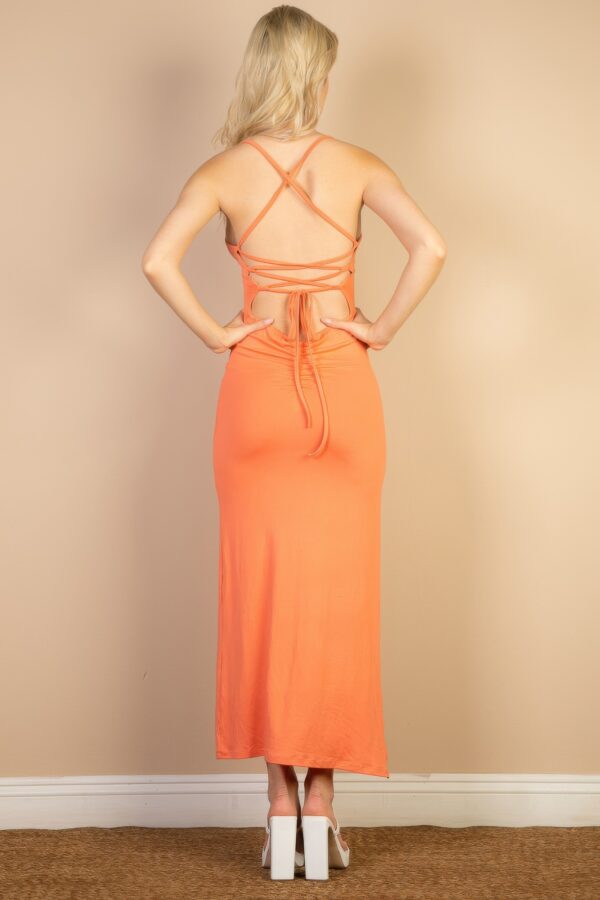 Cami Maxi Jersey Dress with Side Slit