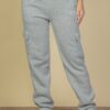 Soft-Poly Stretch Side-Pocket Drawstring Sweatpants
