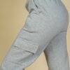 Soft-Poly Stretch Side-Pocket Drawstring Sweatpants