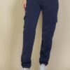 Soft-Poly Stretch Side-Pocket Drawstring Sweatpants
