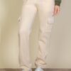 Soft-Poly Stretch Side-Pocket Drawstring Sweatpants