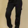 Soft-Poly Stretch Side-Pocket Drawstring Sweatpants