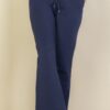 Drawstring-Waist Bootcut Sweatpants with Slant Pockets