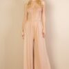 Button-Front Wide-Leg Jumpsuit – High-Stretch Jersey