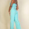V-Neck Camisole Jumpsuit with Sleek Draping