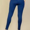 High-Waist Legging – Solid Stretch Knit, Medium-Weight