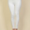 High-Waist Legging – Solid Stretch Knit, Medium-Weight