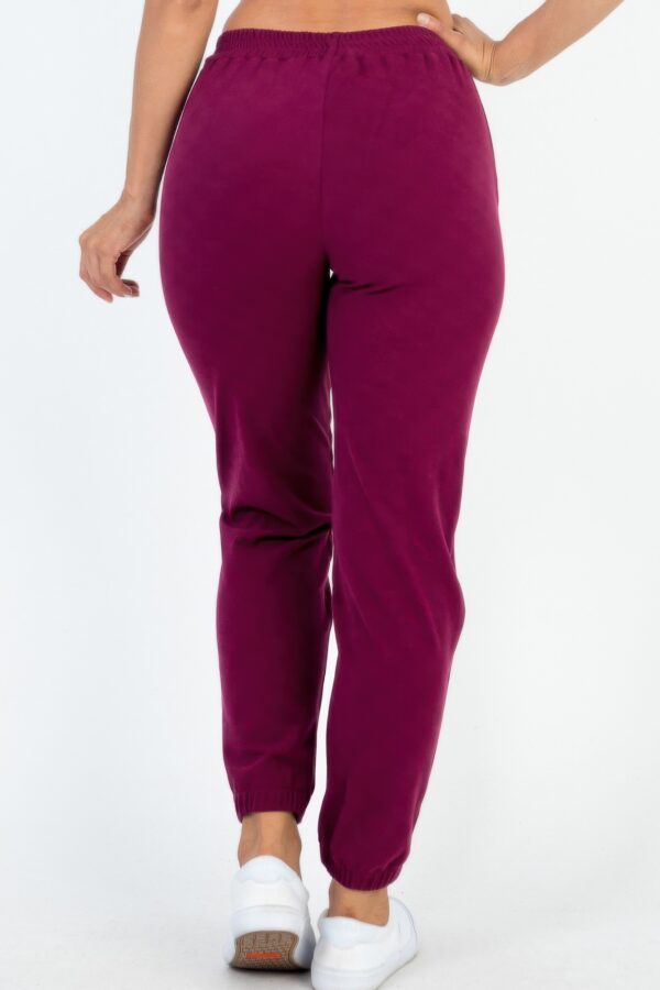Ribbed Side Pocket Joggers – Two-Tone Brushed Rib