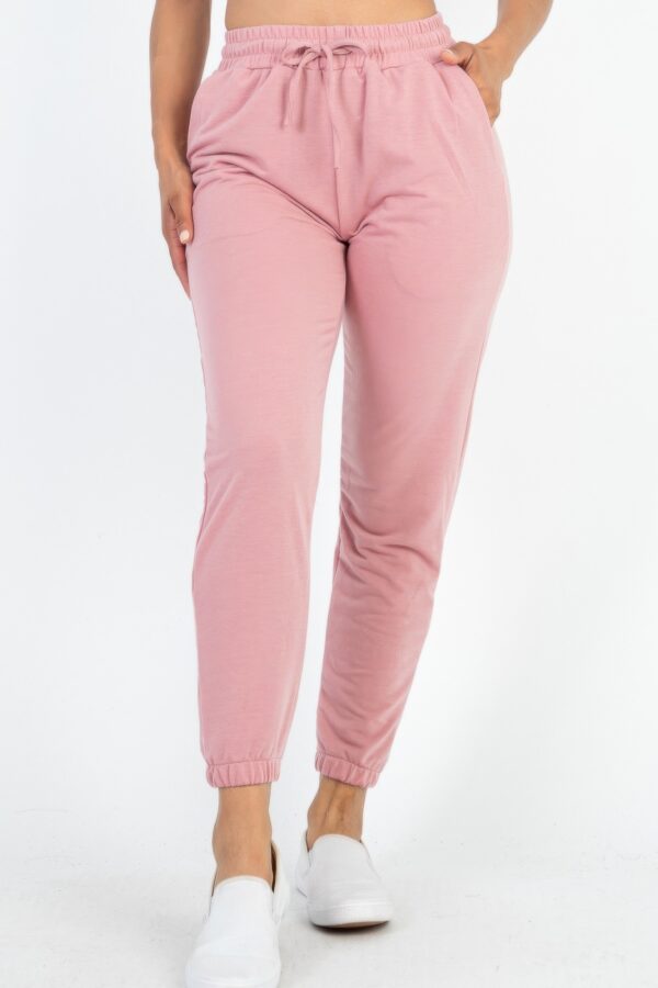 French Terry Jogger Pants – Relaxed Tapered Fit