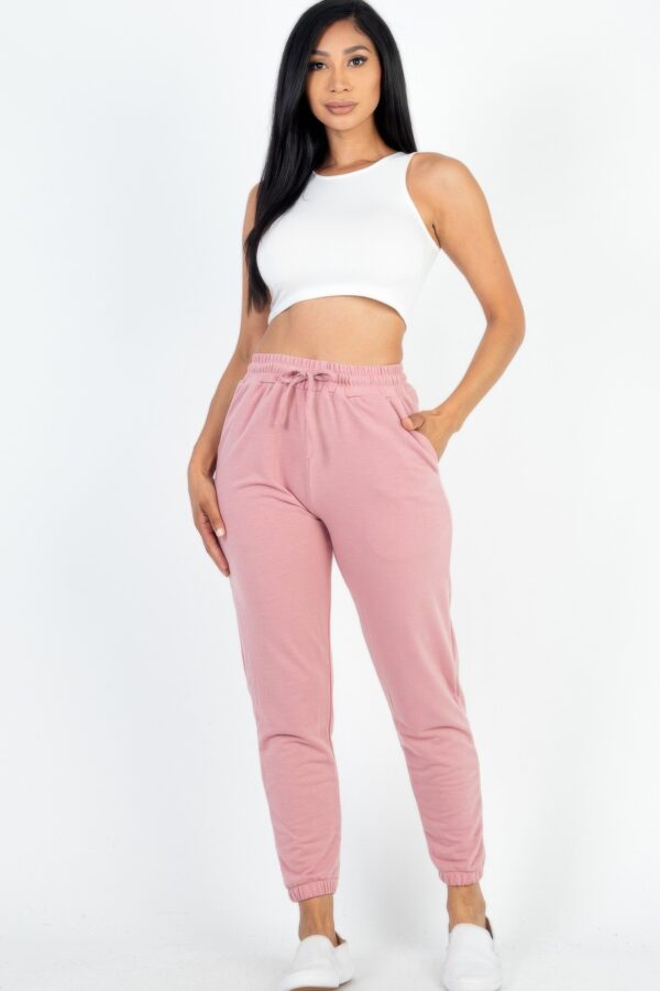 French Terry Jogger Pants – Relaxed Tapered Fit