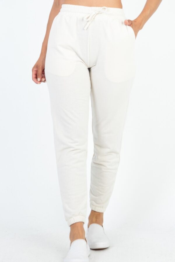 French Terry Jogger Pants – Relaxed Tapered Fit