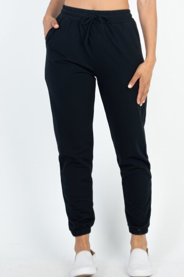 French Terry Jogger Pants – Relaxed Tapered Fit