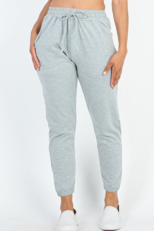 French Terry Jogger Pants – Relaxed Tapered Fit