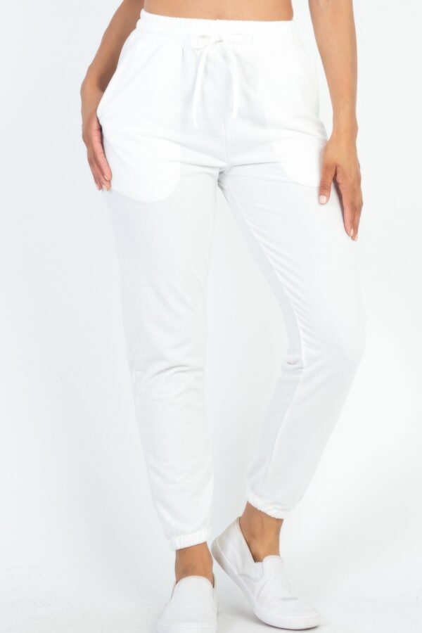 French Terry Jogger Pants – Relaxed Tapered Fit