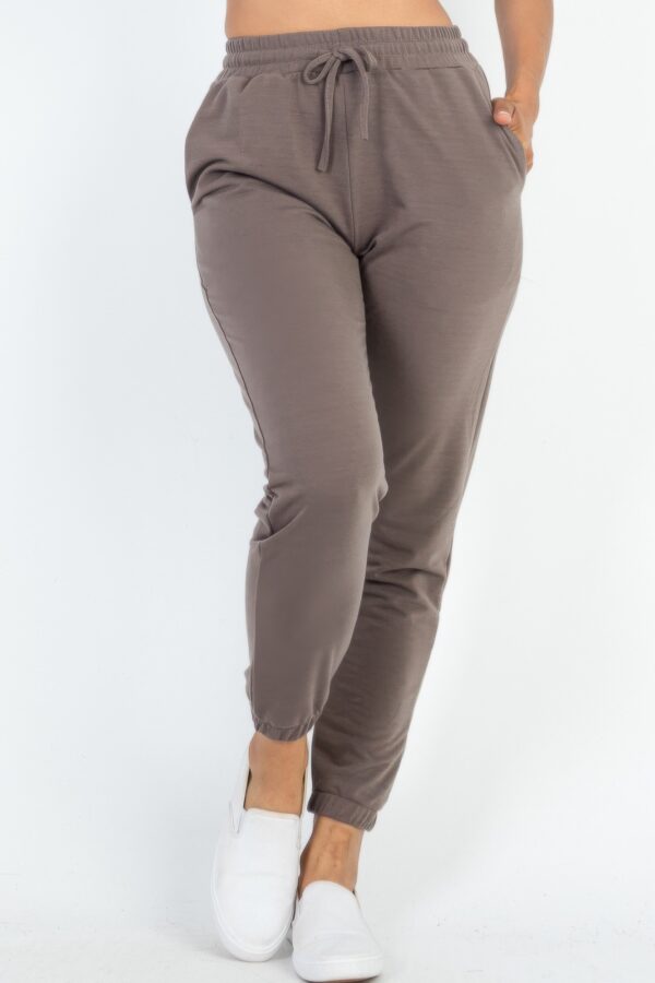 French Terry Jogger Pants – Relaxed Tapered Fit