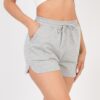 French Terry Shorts – High-Stretch Mid-Rise