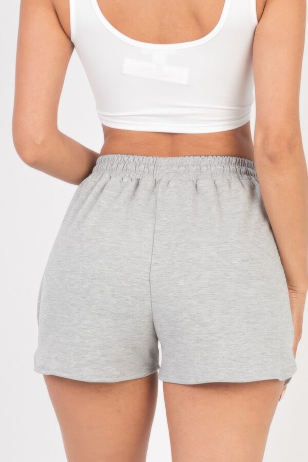French Terry Shorts – High-Stretch Mid-Rise