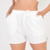 French Terry Shorts – High-Stretch Mid-Rise