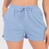 French Terry Shorts – High-Stretch Mid-Rise