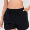 French Terry Shorts – High-Stretch Mid-Rise