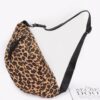 Cotton Canvas Leo Crossbody Bag – Leopard Print
