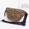 Cotton Canvas Leo Crossbody Bag – Leopard Print