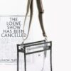 Clear PVC School Bag with Adjustable Strap – 9 x 9.5 x 4 in