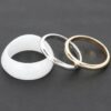 Multicolor Resin & CCB Bangle Set – 3 Pieces