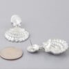 Double Clamshell Drop Earrings – Layered Shell in Gold or Silver