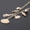 Sea Charm Necklace – Gold Ocean-Inspired Pendant