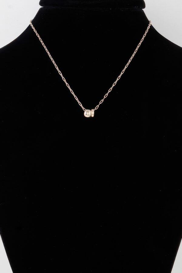 Always Together Chain Necklace with Ball Charm – Gold/Silver