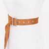 Faux Suede Fringe Belt with Buckle – Black, Camel, Coffee