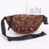 Faux Suede Leo Crossbody Bag – Leopard Print