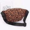 Faux Suede Leo Crossbody Bag – Leopard Print
