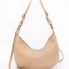 Faux Strap Shoulder Bag with Mixed Metal Hardware
