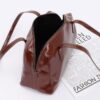 Faux Leather Sport Bag with Mixed-Metal Hardware