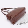 Faux Leather Sport Bag with Mixed-Metal Hardware
