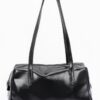 Faux Leather Sport Bag with Mixed-Metal Hardware